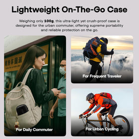 Linsoul ZiiGaat PellePOD case waterproof shell; guards against splashes.