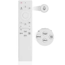 Liokoc Samsung remote front view showing universal compatibility across 2016-2025 TVs