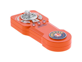 Lionel close-up of remote buttons highlighting easy control and clear labels