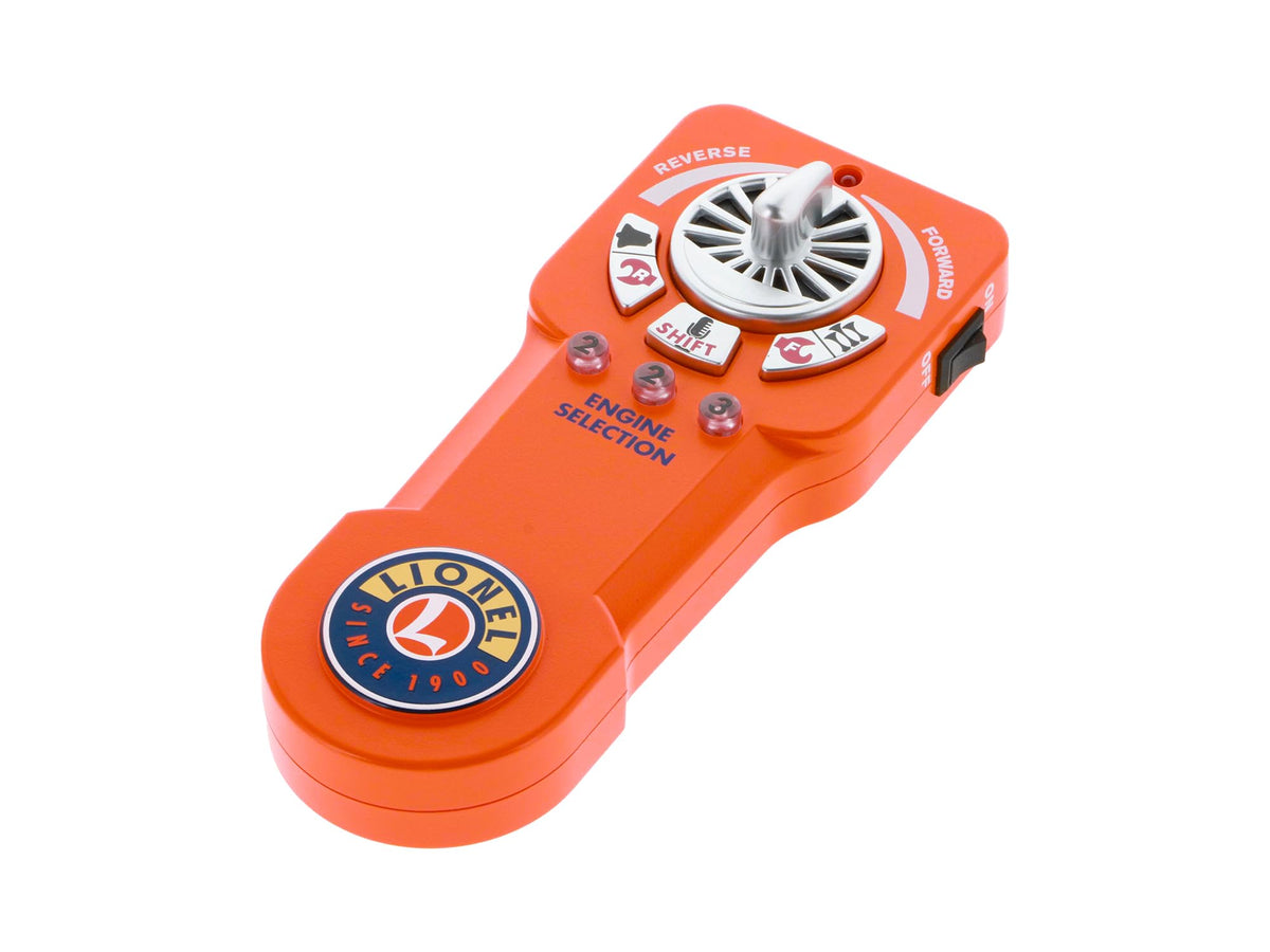 Lionel remote front packaging showing controller and compatibility benefits