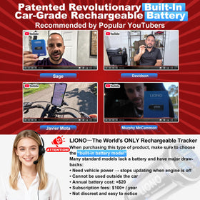 LIONO ideal for family, teen drivers, or light fleet management.