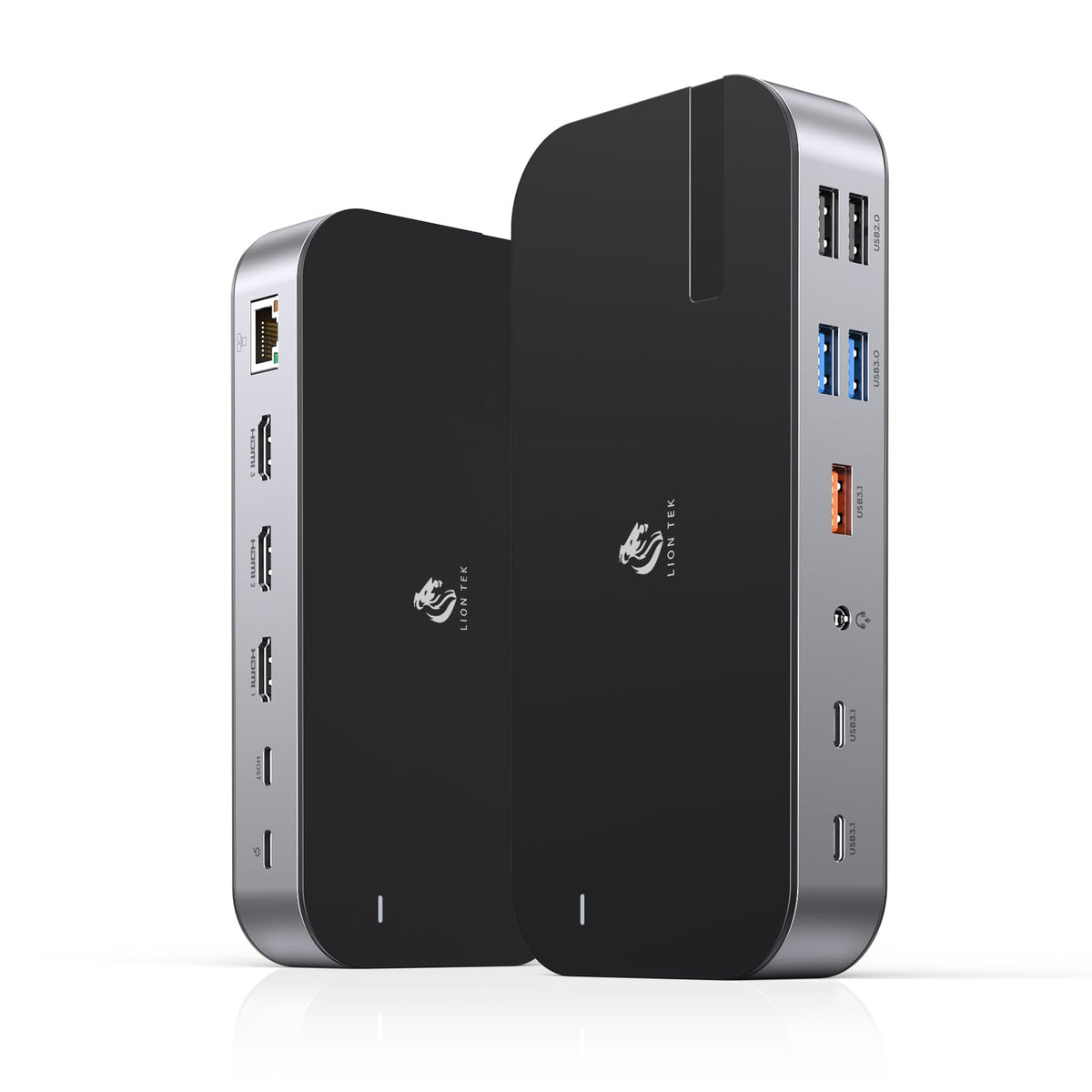 LIONWEI 16in1 dock with triple HDMI for expanded multi-display productivity