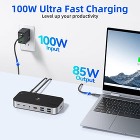 LIONWEI 3.5mm audio jack supports listening and mic input