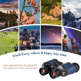 LIPJIA binoculars suited for birdwatching, hunting, and stargazing.