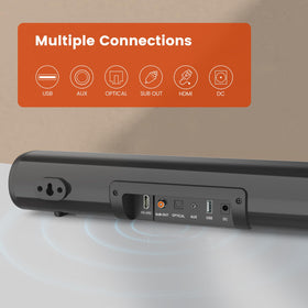 LITTOAK remote control with clear buttons for easy input and EQ switching