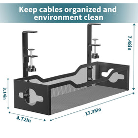 Litwaro fits desks 0.4 to 2 inches thick for broad compatibility.