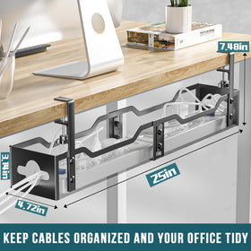Litwaro in home office setting showing clutter-free desk and safer floor environment