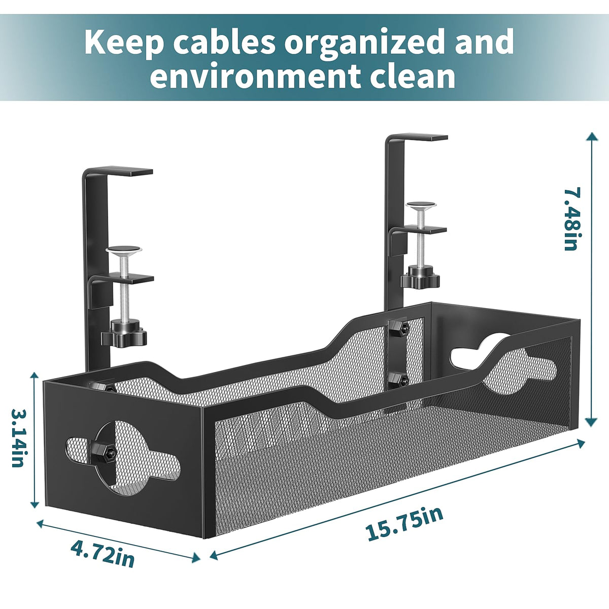 Litwaro side openings with cables routed through for easy cable management advantage