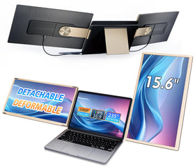 Livelect-m triple monitor assembly for expanded multitasking and immersive viewing.