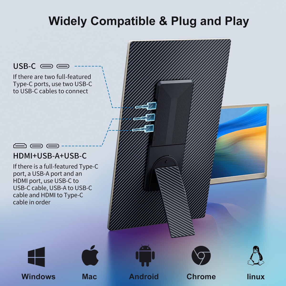 Livelect-m compatible with Windows, Mac, Android and more.