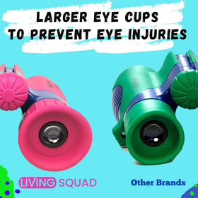 Living Squad compass carabiner clipped to a pack, teaching basic navigation outdoors