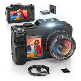 LIYTIFOR LR1 front view for travel-ready photography and capturing details.