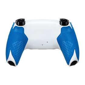 Lizard Skins installed on DualSense demonstrating secure fit and control