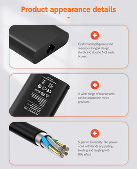LJO-EEIH 135W charger longevity image emphasizes durable build and long life.