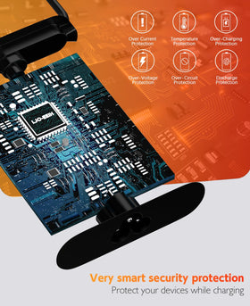 LJO-EEIH blue-tip connector image highlights secure HP power connection.