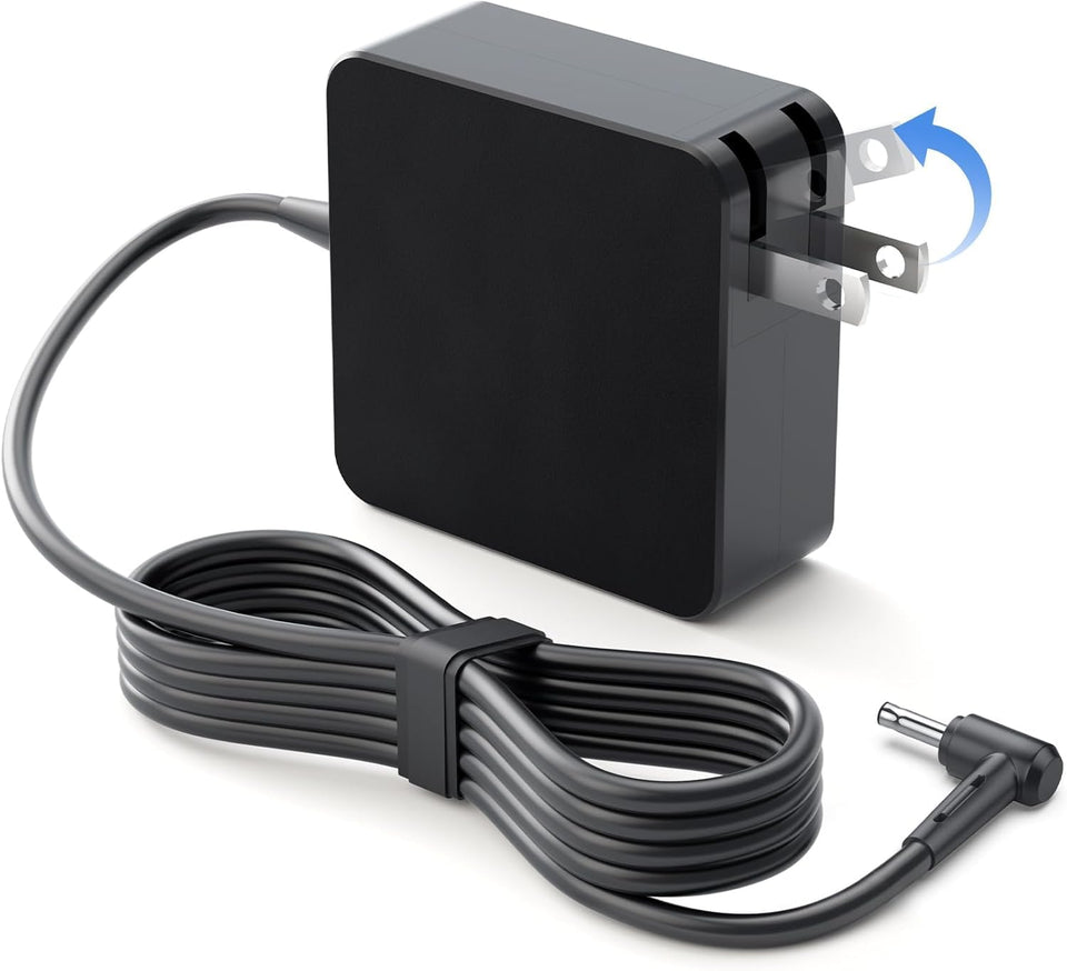 LJO-EEIH 45W charger powers Lenovo Ideapad on the go with reliable compatibility.