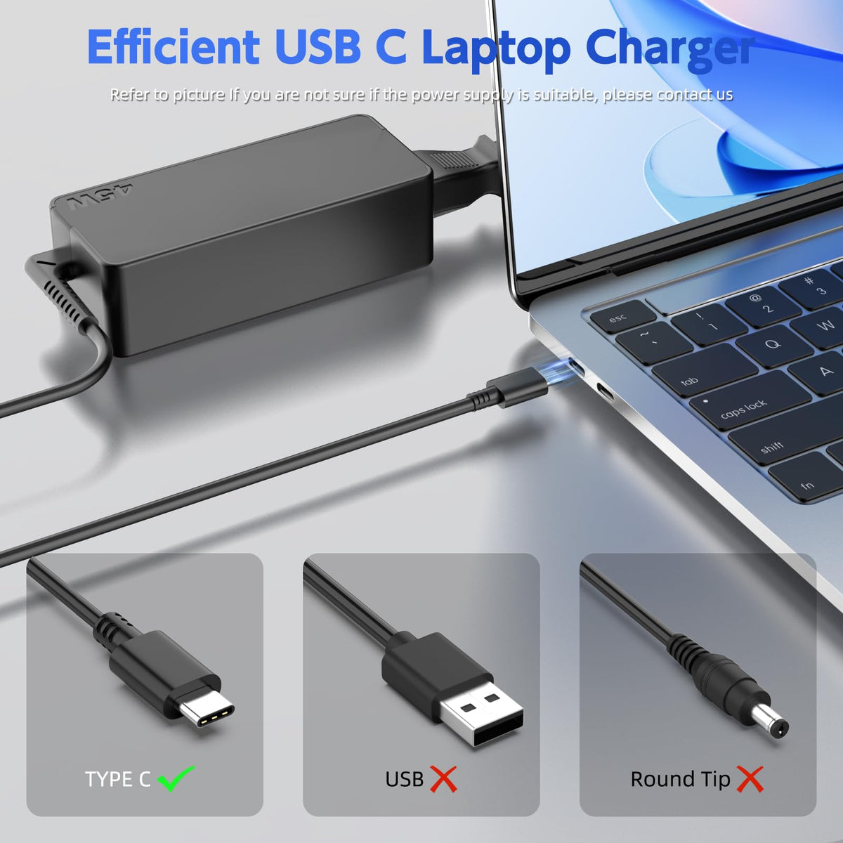 LJO-EEIH close-up texture of adapter casing highlighting sturdy build and heat management