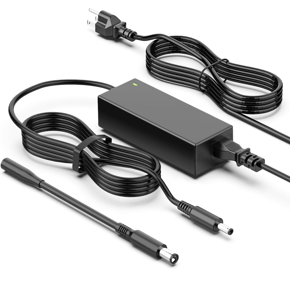 LJO-EEIH front view adapter showing compact brick and label, reliable power
