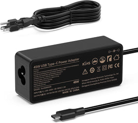 LJO-EEIH front view of charger showing compact form and USB-C output benefit