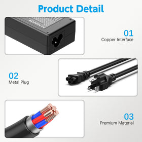 LJO-EEIH boxed packaging and mains cord included for easy setup