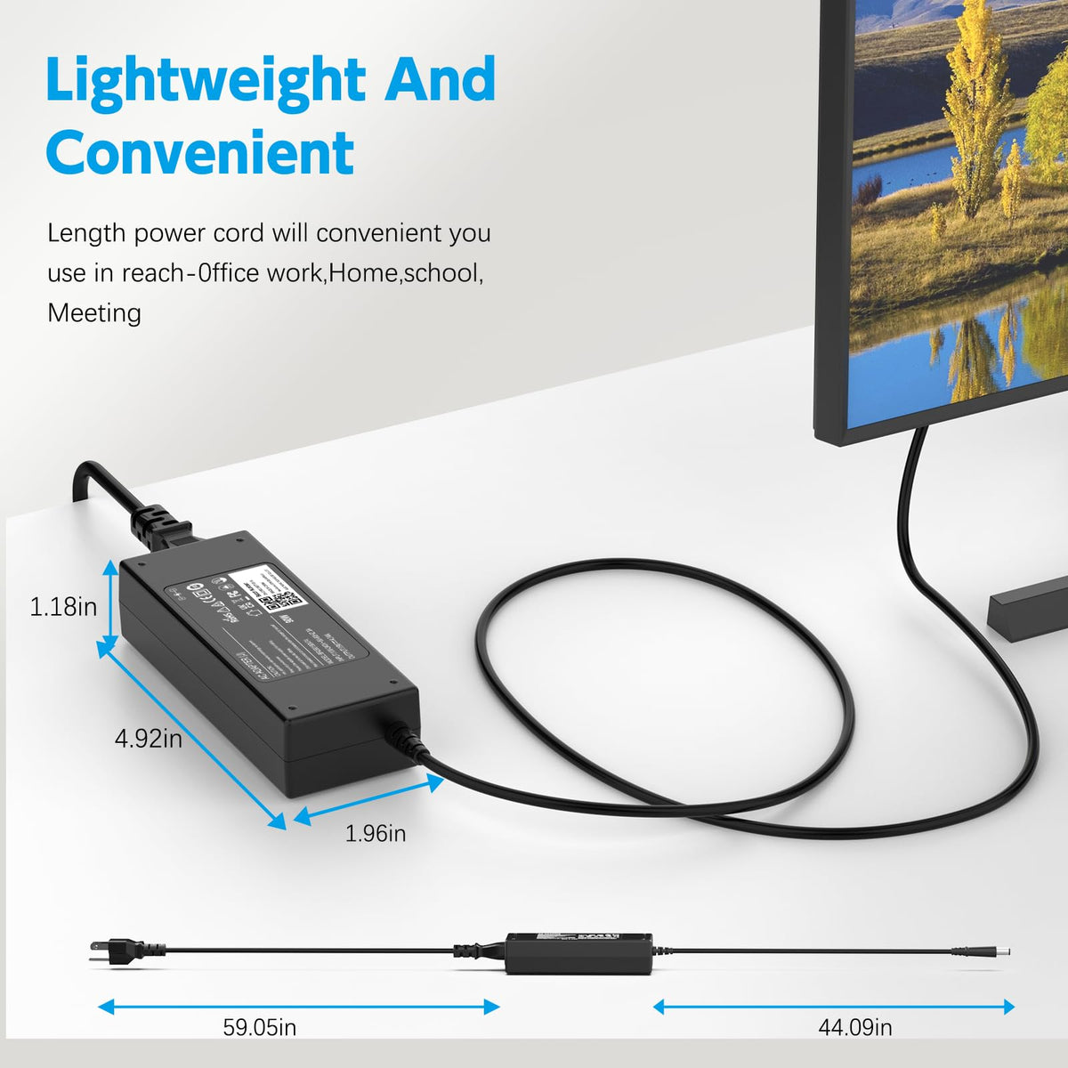 LJO-EEIH adapter beside ruler showing size and tip scale for easy matching