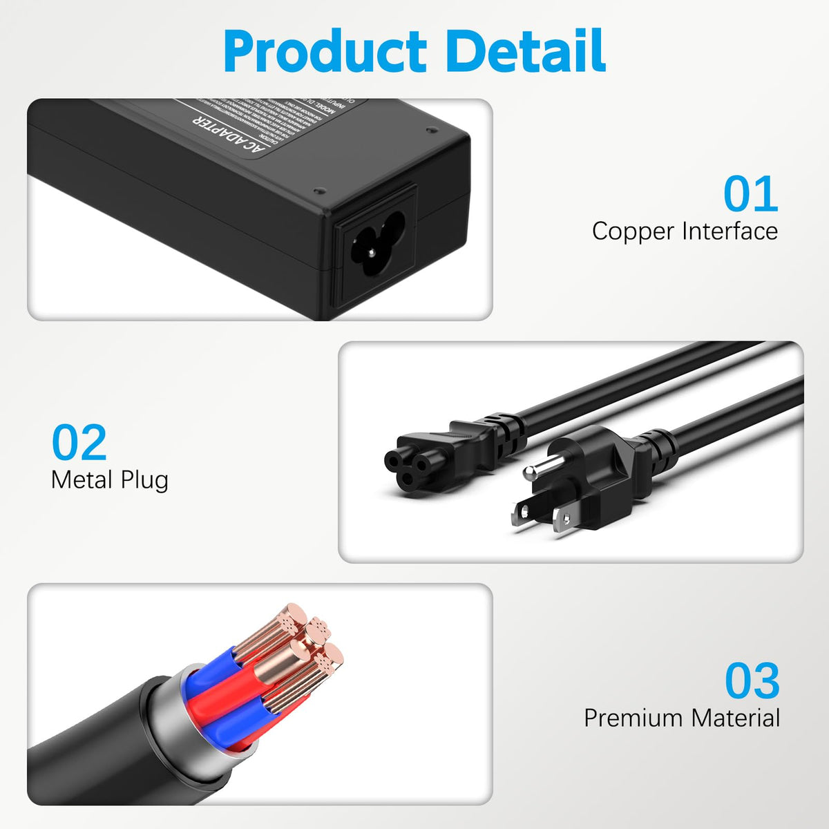 LJO-EEIH fire-retardant casing and copper wiring detail, durable construction