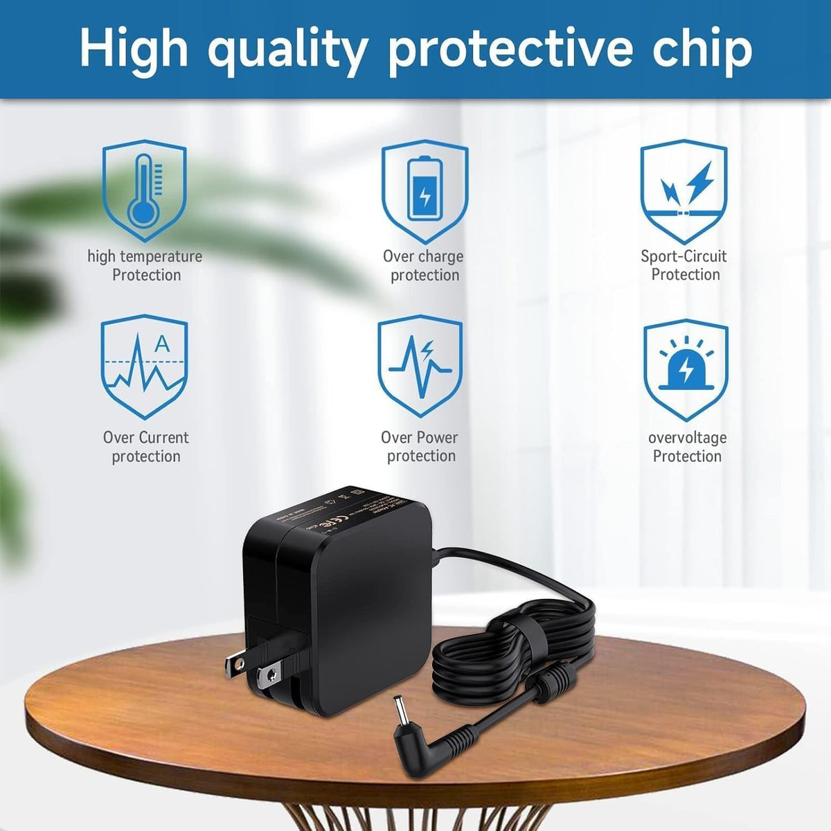 LJO-EEIH universal 100-240V input supports worldwide use.