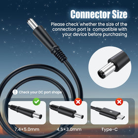 LJO-EEIH wide 100–240V input supports worldwide travel compatibility.