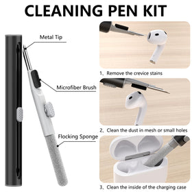 Ljusmicker AirPods 4 case comes with anti-lost keychain for quick recovery.