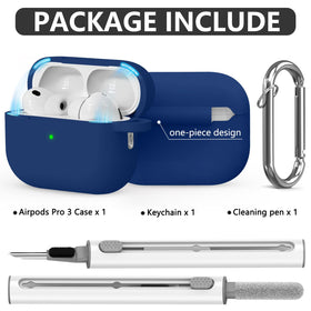 Cleaning pen included with Ljusmicker case for quick maintenance of AirPods Pro 3