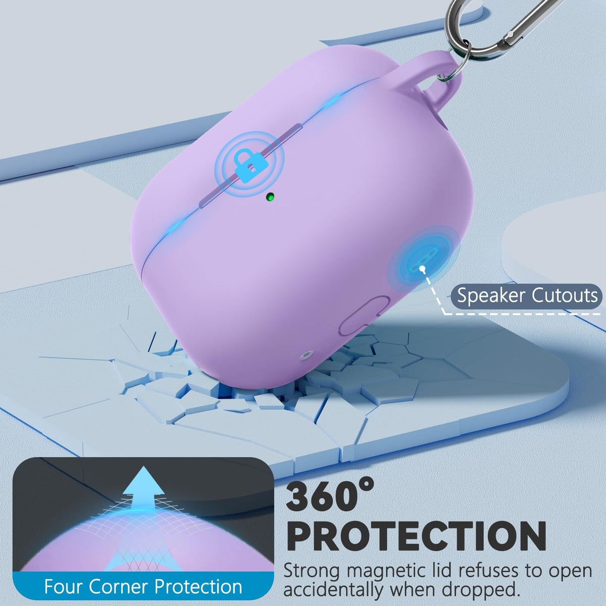 Ljusmicker AirPods Pro 3 case offers 360° protection