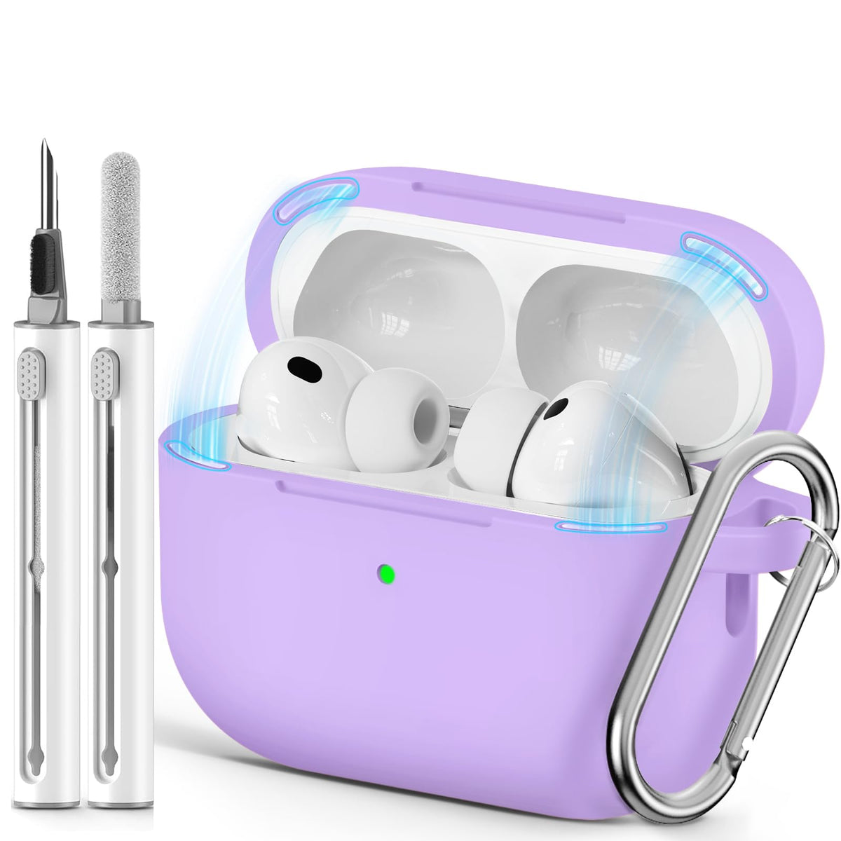 Ljusmicker AirPods Pro 3 case with magnetic lid for secure opening