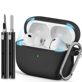 Ljusmicker AirPods Pro 3 case with magnetic lid keeps charging secure.