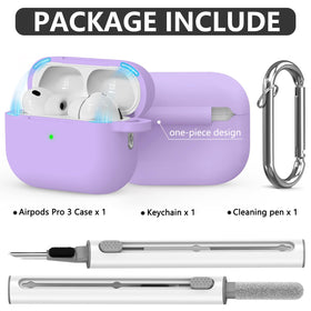Ljusmicker AirPods Pro 3 case showing one-piece design