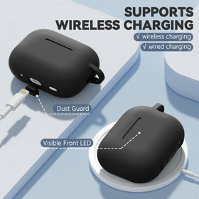 360-degree protection from scratches and drops with soft-touch silicone