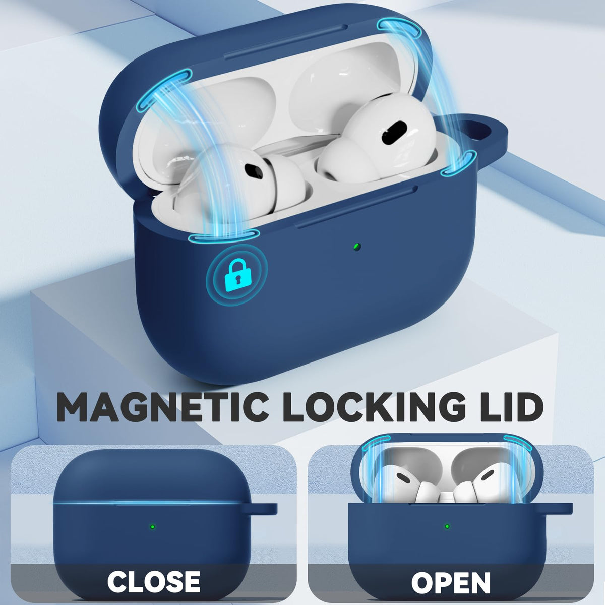 Ljusmicker cleaner pen and accessories help remove dust from AirPods Pro safely.