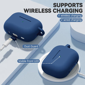 Ljusmicker AirPods Pro case supports wireless charging without removing the case.
