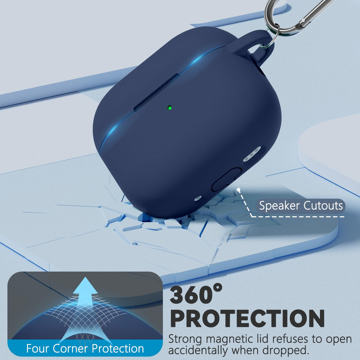 Ljusmicker 360 degree silicone protection cushions drops