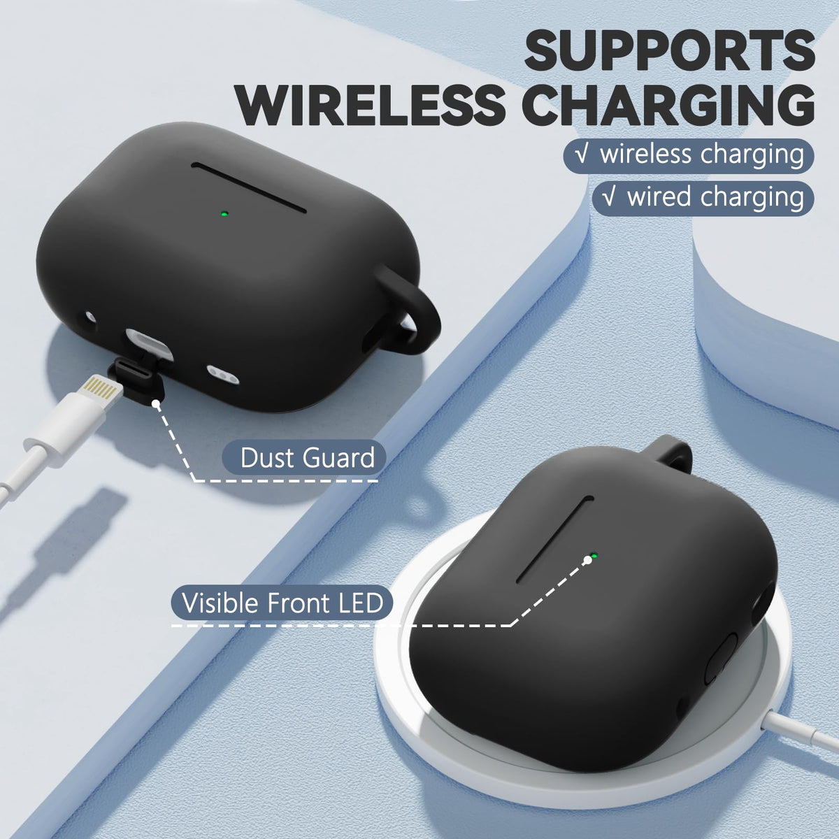 Ljusmicker anti lost keychain keeps AirPods Pro 3 within reach.
