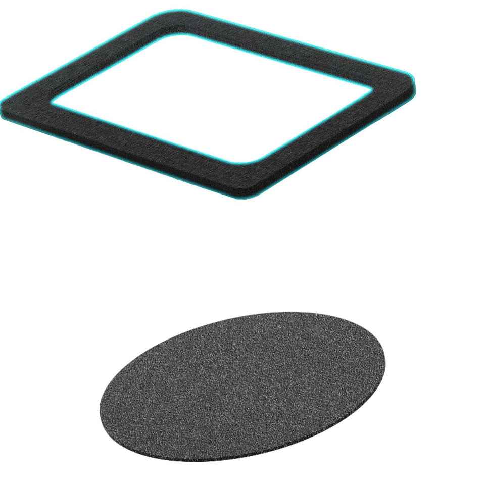 llano memory foam seal edge aligns V12 for optimal airflow