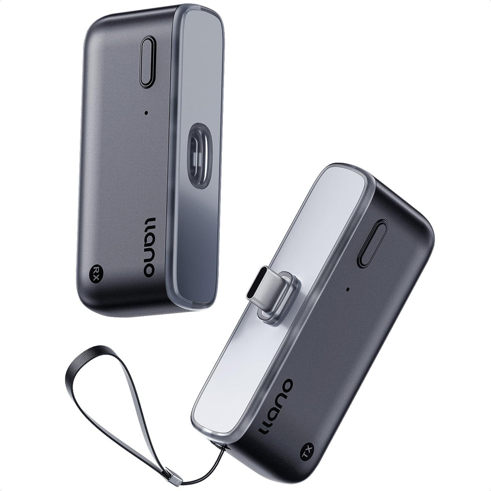 llano S850 transmitter and receiver setup demonstrating plug-and-play wireless HDMI