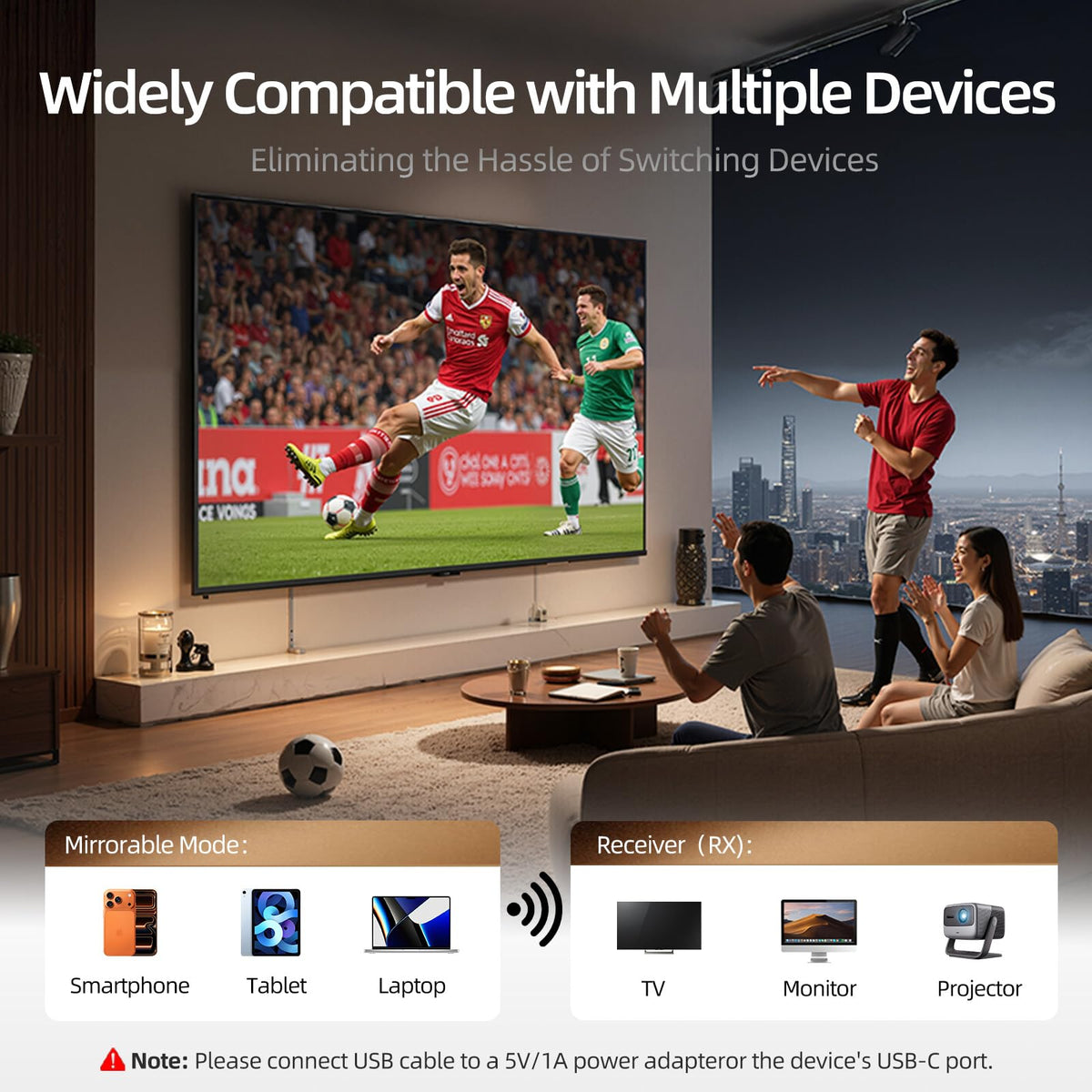 llano T1 antenna and ports detail, highlights dual-band stability benefit