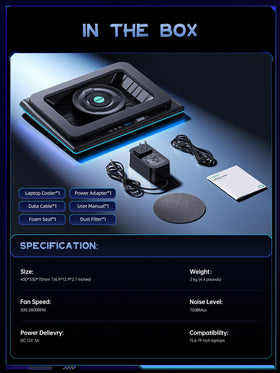 llano V12 in-the-box contents include everything you need for setup