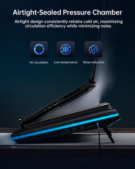 llano V12 Ultra 360-degree airflow design cools from all sides