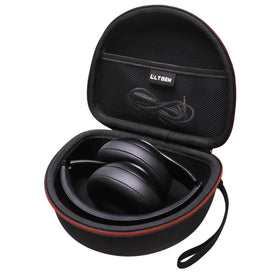 L LTGEM headphone case front view protecting Beats Studio Pro on the go.