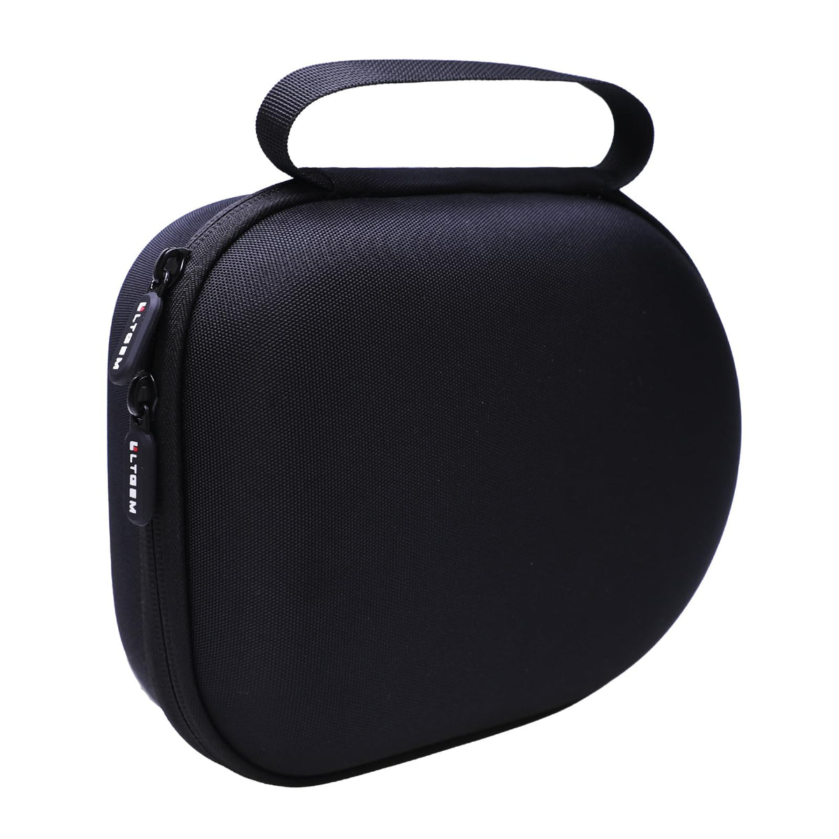 L LTGEM headphone case outer dimensions guide compact travel packing.