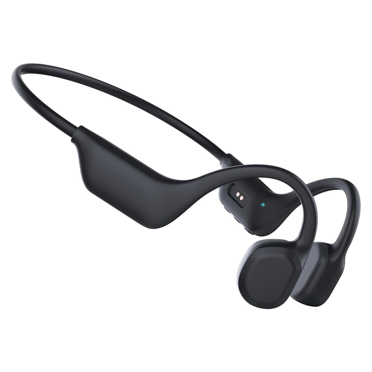 lluvygoez front packaging showing headset and accessories, highlights portability