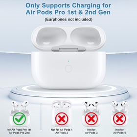 LMQ AirPods Pro 2 Gen case open lid reveals easy access and pairing.