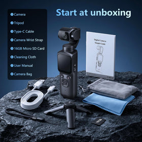 Lmzour 16GB TF card included helps you start recording right away.