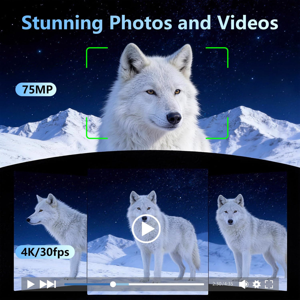 Lmzour 330-degree rotating lens enables dynamic shooting angles for creative videos.